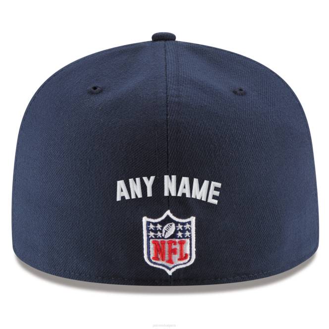 аксесоари Patriots Jersey нова ера военноморска персонализирана 59fifty структурирана вталена шапка мъже T8TH453