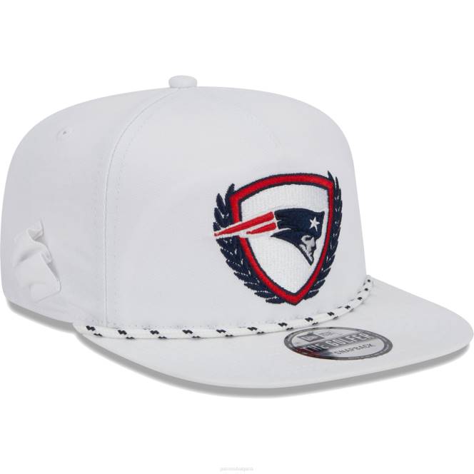 аксесоари Patriots Jersey бяла тениска от новата ера на голфър 9fifty шапка със закопчаване мъже T8TH178
