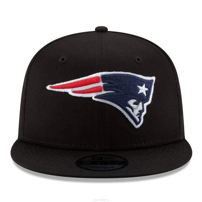 аксесоари Patriots Jersey нова ера черна базова 9fifty регулируема шапка с обратно закрепване мъже T8TH195