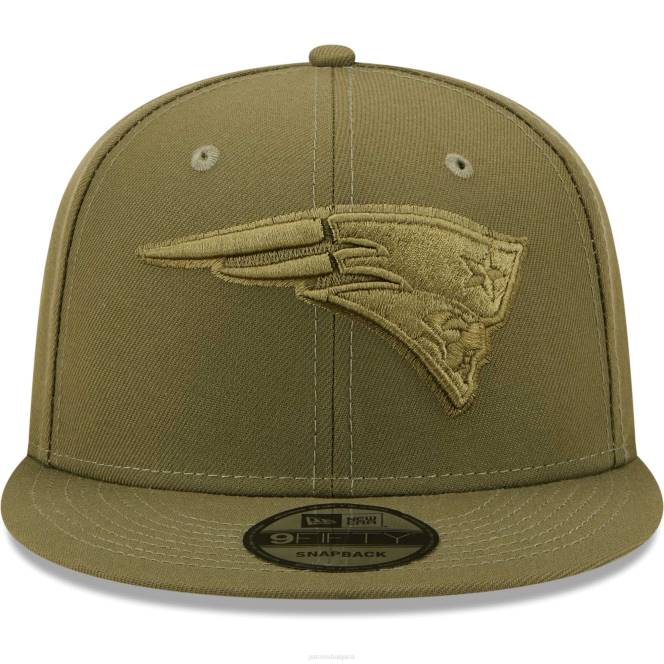 аксесоари Patriots Jersey пакет от нова ера в маслинен цвят 9fifty шапка с обратно закрепване мъже T8TH321