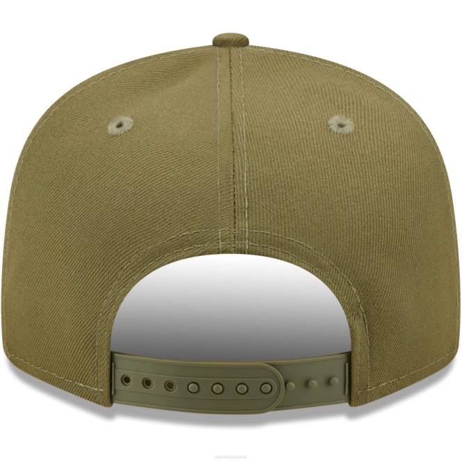 аксесоари Patriots Jersey пакет от нова ера в маслинен цвят 9fifty шапка с обратно закрепване мъже T8TH321