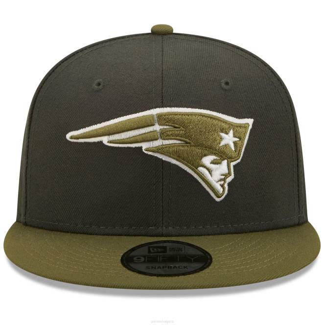 аксесоари Patriots Jersey нова ера графит/маслинено двуцветен пакет 9fifty snapback шапка мъже T8TH198