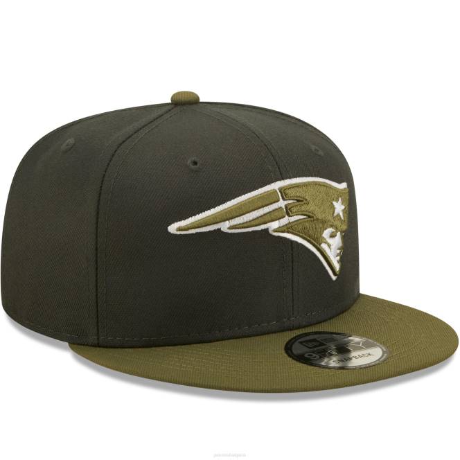 аксесоари Patriots Jersey нова ера графит/маслинено двуцветен пакет 9fifty snapback шапка мъже T8TH198