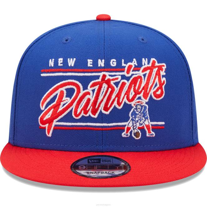 аксесоари Patriots Jersey нова ера кралски/червен отборен сценарий 9fifty snapback шапка мъже T8TH208