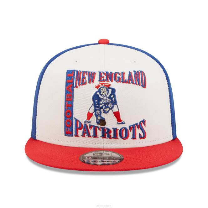 аксесоари Patriots Jersey нова ера бяла/червена ретро спортна шапка 9fifty snapback мъже T8TH309