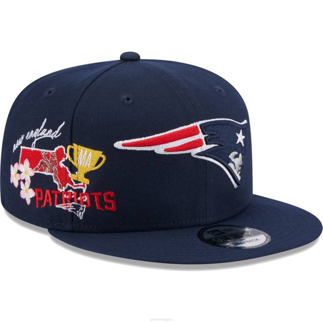аксесоари Patriots Jersey нова ера синя икона 9fifty snapback шапка мъже T8TH313