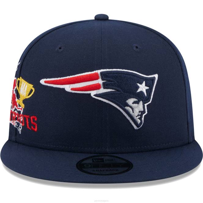 аксесоари Patriots Jersey нова ера синя икона 9fifty snapback шапка мъже T8TH313