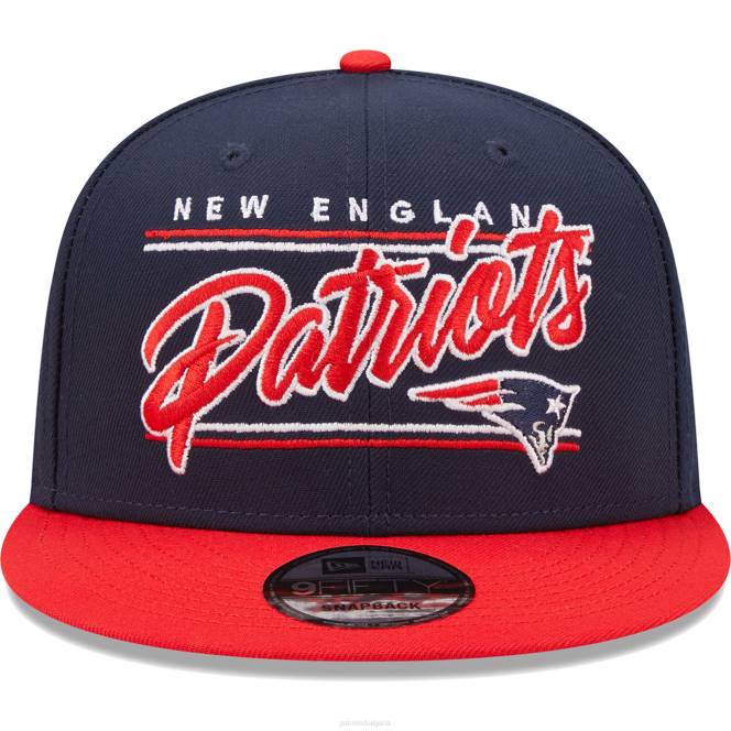 аксесоари Patriots Jersey нова ера тъмно/червен отборен сценарий 9fifty snapback шапка мъже T8TH362