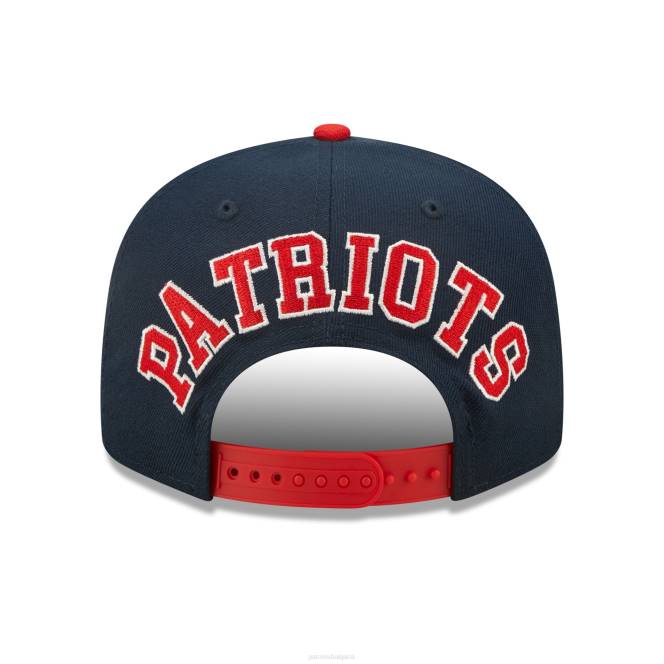 аксесоари Patriots Jersey нова ера тъмносиня/червена безупречна шапка 9fifty snapback мъже T8TH396