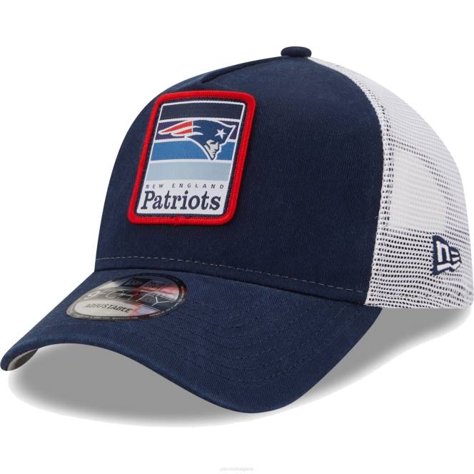 аксесоари Patriots Jersey нова ера тъмносиня/бяла градиентна шапка на камион 9forty snapback мъже T8TH246