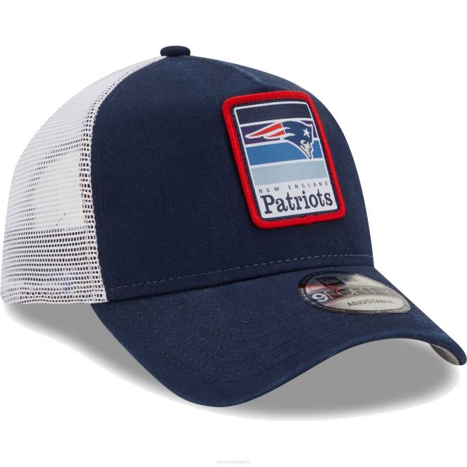 аксесоари Patriots Jersey нова ера тъмносиня/бяла градиентна шапка на камион 9forty snapback мъже T8TH246