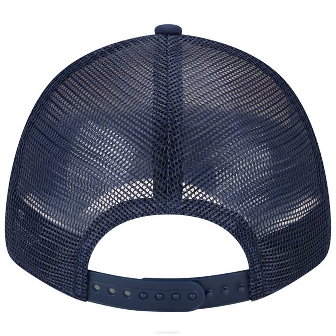 аксесоари Patriots Jersey нова ера кремава/морска шапка с екипно райе на камион 9forty snapback мъже T8TH330