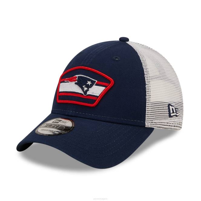 аксесоари Patriots Jersey нова ера тъмносиньо/бяло лого с кръпка на камион 9forty snapback шапка мъже T8TH412