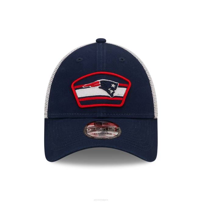 аксесоари Patriots Jersey нова ера тъмносиньо/бяло лого с кръпка на камион 9forty snapback шапка мъже T8TH412