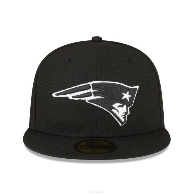 аксесоари Patriots Jersey нова ера черна Super bowl xxxvi странична кръпка 59fifty вталена шапка мъже T8TH181