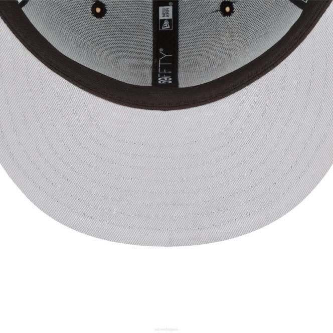 аксесоари Patriots Jersey нова ера черна Super bowl xxxvi странична кръпка 59fifty вталена шапка мъже T8TH181