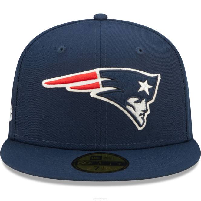 аксесоари Patriots Jersey нова ера тъмносин Super bowl xxxvi лилав поп пот 59fifty вталена шапка мъже T8TH378