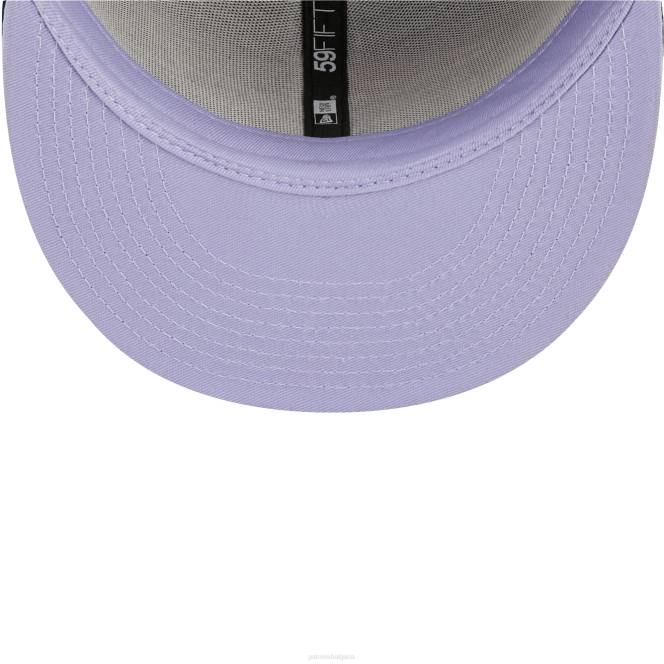 аксесоари Patriots Jersey нова ера тъмносин Super bowl xxxvi лилав поп пот 59fifty вталена шапка мъже T8TH378