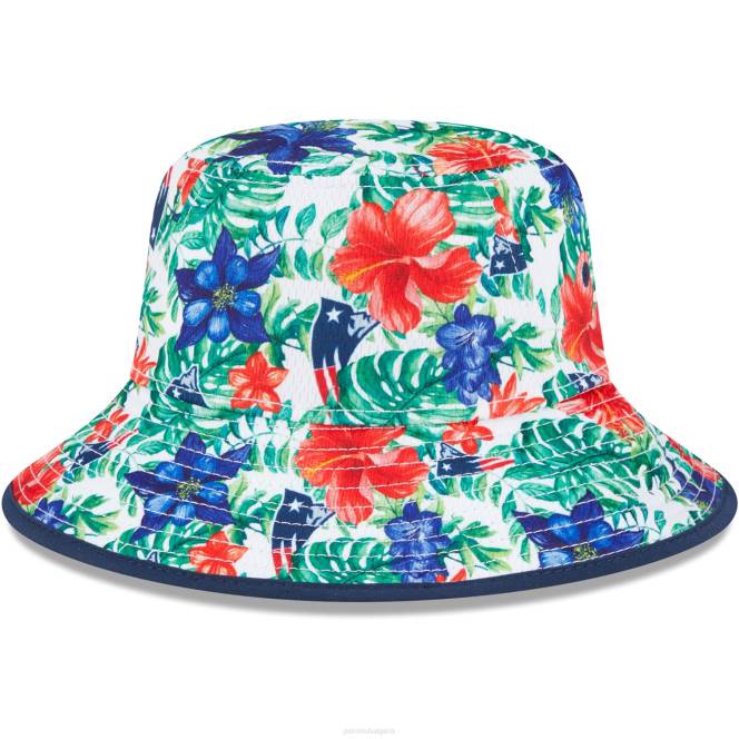 аксесоари Patriots Jersey нова ера бяла ботаническа шапка с кофа мъже T8TH140