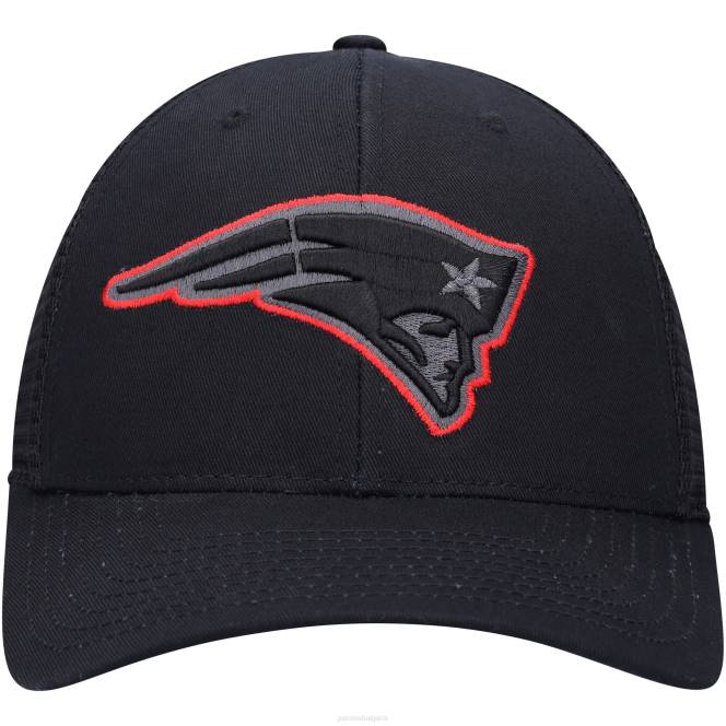 аксесоари Patriots Jersey черна шапка на шофьор на камион мъже T8TH335