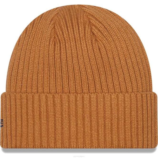 аксесоари Patriots Jersey нова ера класическа плетена шапка с кафяво ядро ​​и маншети мъже T8TH449