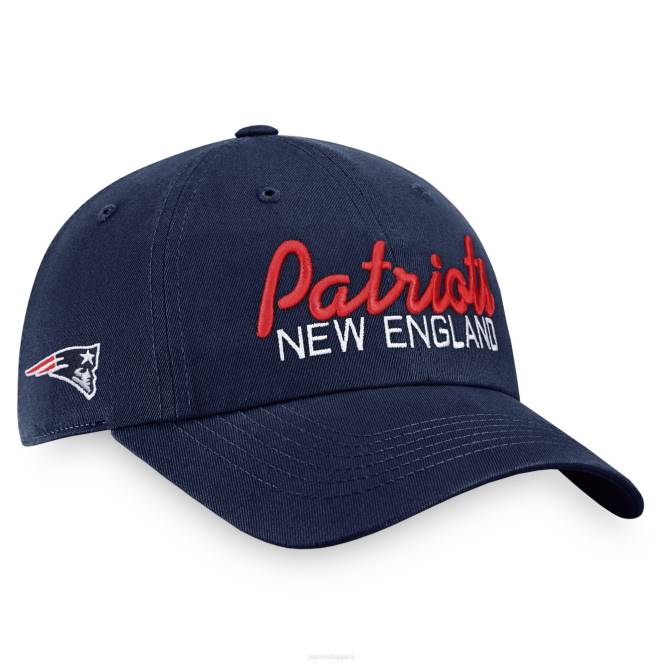 аксесоари Patriots Jersey регулируема шапка с емблематичен надпис в синьо на фанатици мъже T8TH462