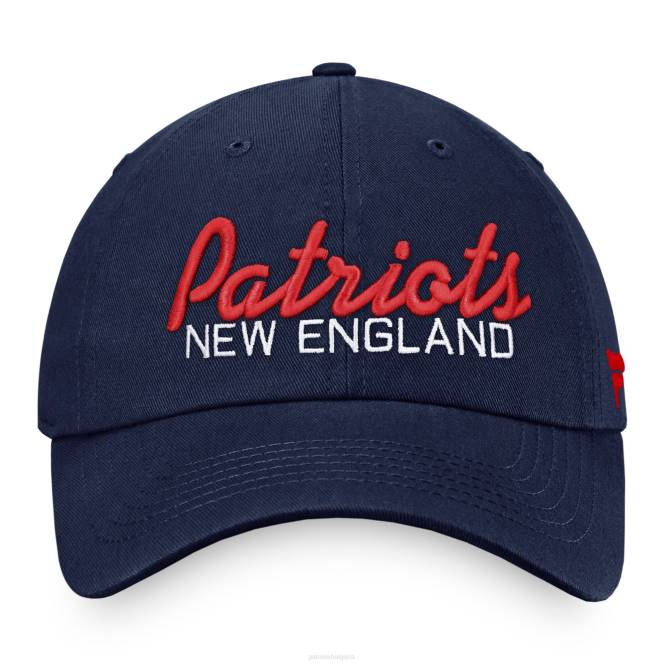 аксесоари Patriots Jersey регулируема шапка с емблематичен надпис в синьо на фанатици мъже T8TH462
