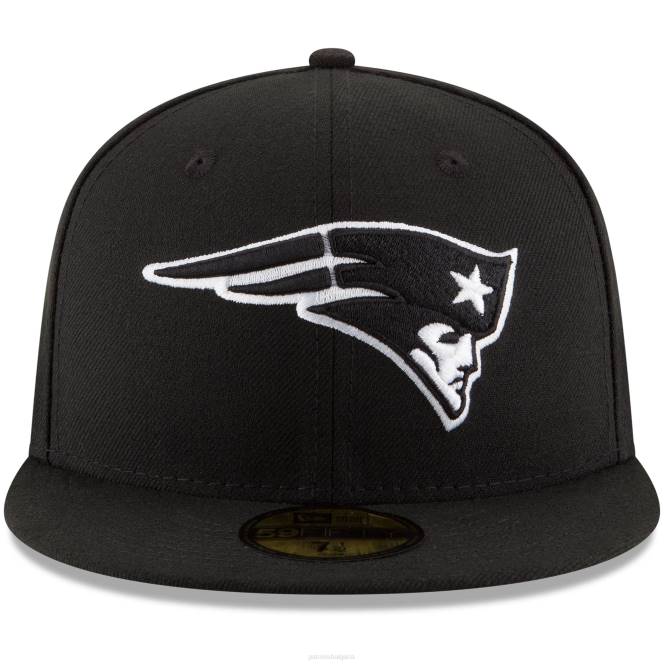аксесоари Patriots Jersey нова ера черна b-dub 59fifty вталена шапка мъже T8TH170
