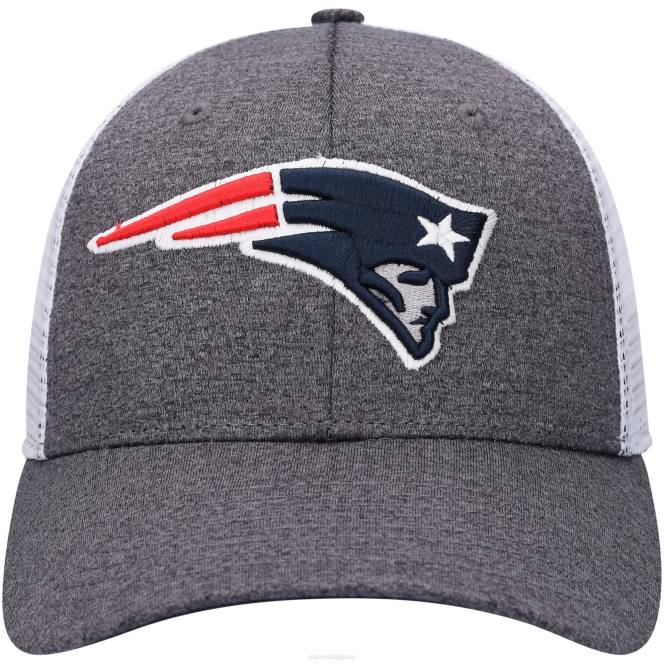 аксесоари Patriots Jersey charcoal/бяла шапка с гръб мъже T8TH391