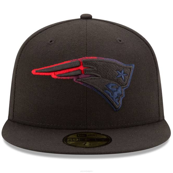 аксесоари Patriots Jersey нова ера черен цвят dim 59fifty вталена шапка мъже T8TH132