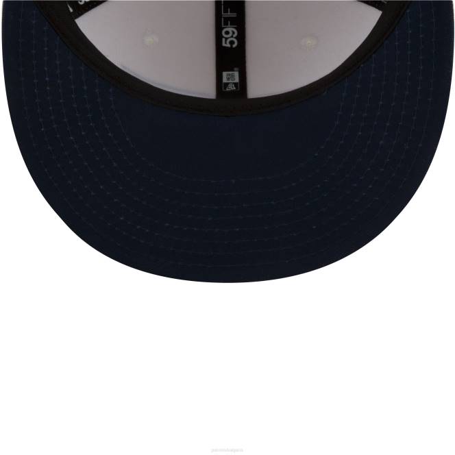 аксесоари Patriots Jersey вталена шапка от нова ера кремав хромиран цвят dim 59fifty мъже T8TH207