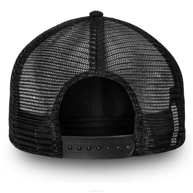 аксесоари Patriots Jersey fanatics марка черна основна тонална неструктурирана регулируема шапка на шофьор на камион мъже T8TH275