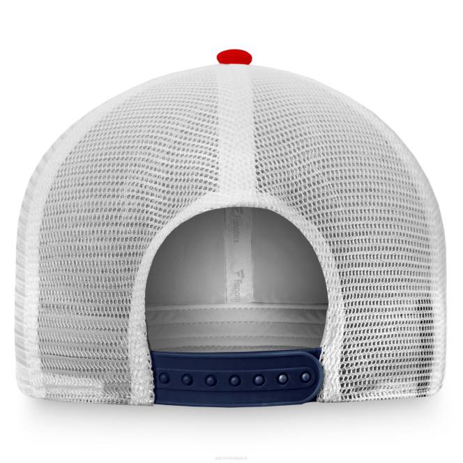 аксесоари Patriots Jersey тъмносиньо/бяла емблематична градиентна шапка за шофьор на камион с марка fanatics мъже T8TH340