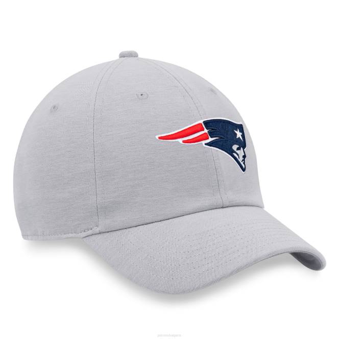 аксесоари Patriots Jersey регулируема шапка с лого на fanatics heather grey мъже T8TH183