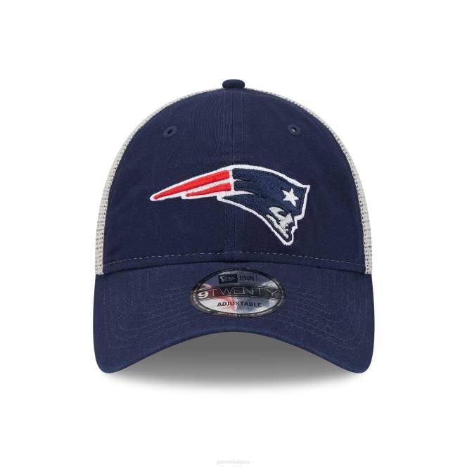 аксесоари Patriots Jersey нова ера тъмносин/естествен loyal 9twenty trucker snapback шапка мъже T8TH369