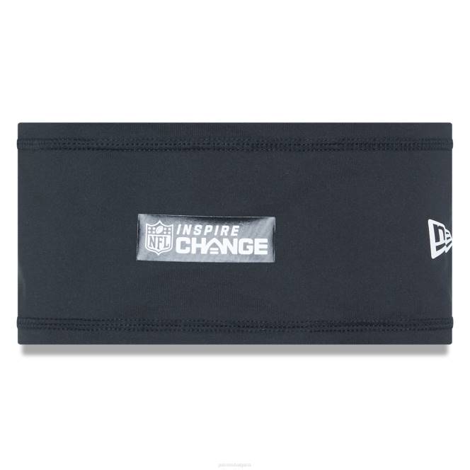 аксесоари Patriots Jersey нова ера черен nfl 2022 inspire change coolera лента за глава мъже T8TH90
