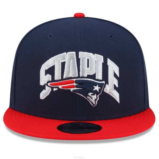 аксесоари Patriots Jersey нова ера тъмно/червена nfl x staple колекция 9fifty snapback регулируема шапка мъже T8TH442