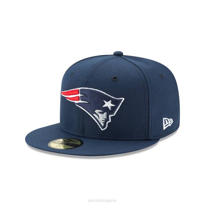 аксесоари Patriots Jersey нова ера лого на военноморския отбор omaha 59fifty вталена шапка мъже T8TH174