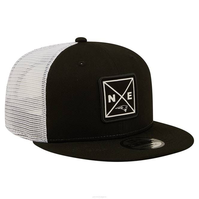 аксесоари Patriots Jersey нова ера черна шапка quad ii 9fifty trucker snapback мъже T8TH123