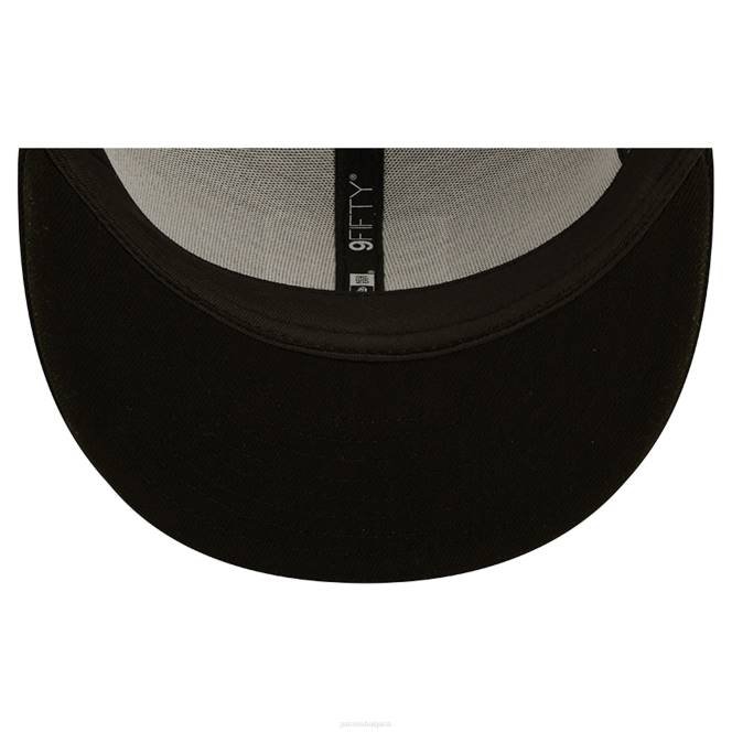 аксесоари Patriots Jersey нова ера черна шапка quad ii 9fifty trucker snapback мъже T8TH123