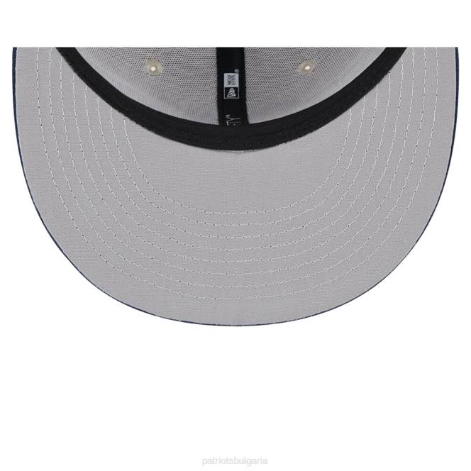 аксесоари Patriots Jersey нова ера stone/navy 2023 nfl draft 9fifty snapback регулируема шапка мъже T8TH117