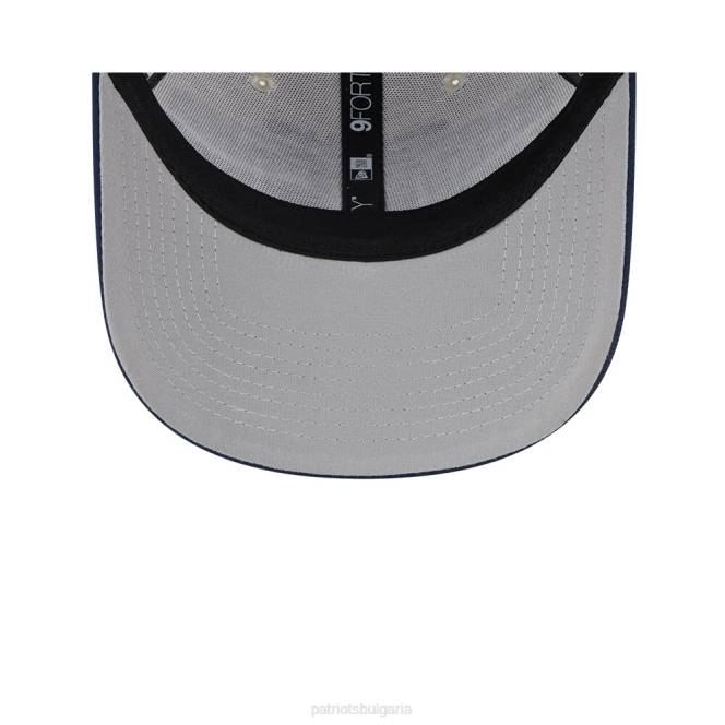 аксесоари Patriots Jersey нова ера stone/navy 2023 nfl draft 9forty регулируема шапка мъже T8TH176