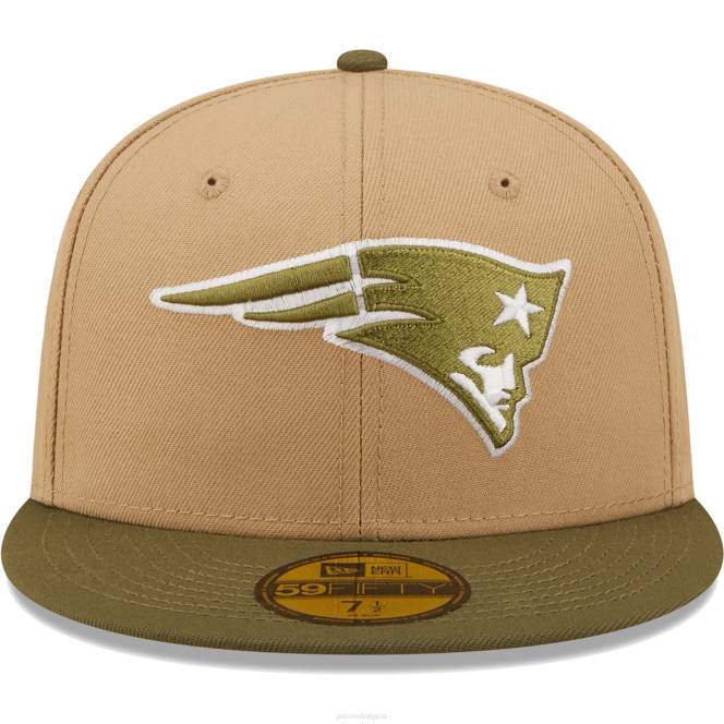 аксесоари Patriots Jersey нова ера тен/маслина super bowl xxxi saguaro 59fifty вталена шапка мъже T8TH305