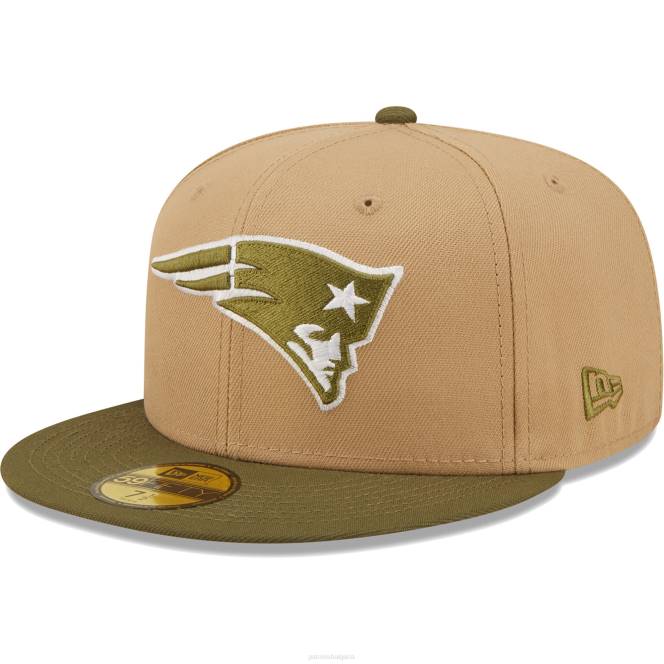 аксесоари Patriots Jersey нова ера тен/маслина super bowl xxxi saguaro 59fifty вталена шапка мъже T8TH305
