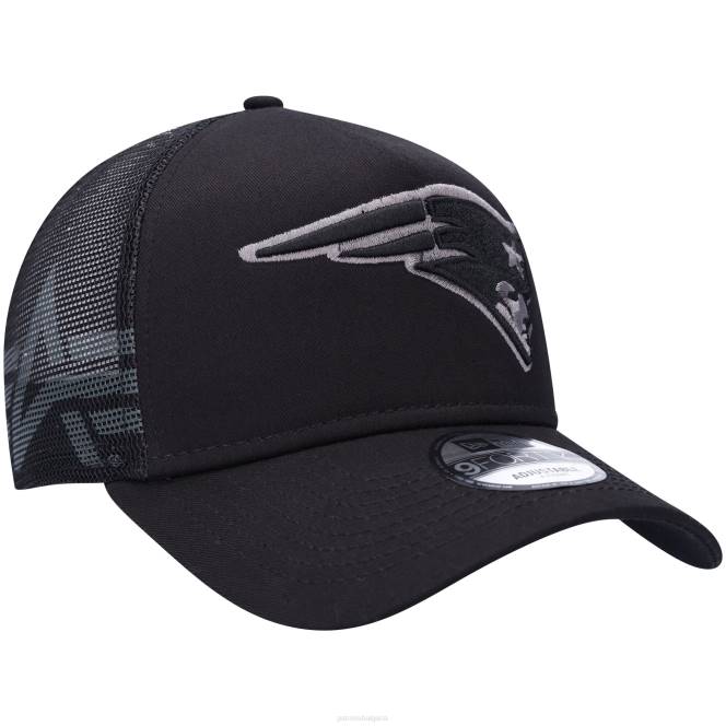 аксесоари Patriots Jersey нова ера x alpha industries черна шапка с а-рамка 9forty trucker snapback мъже T8TH157