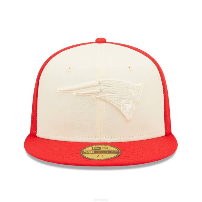 аксесоари Patriots Jersey нова ера кремава/червена тонална супер купа xxxvi странична кръпка 59fifty вталена шапка мъже T8TH410