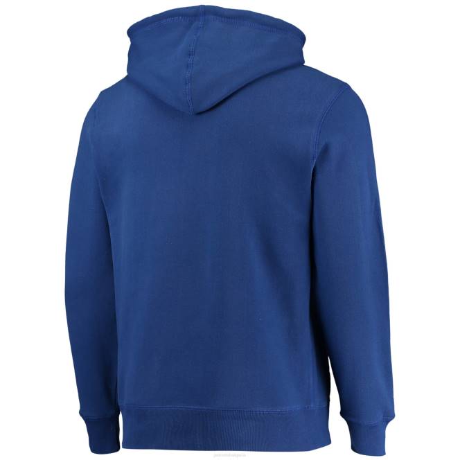 облекло Patriots Jersey Пуловер с качулка с 47 кралски блок райета мъже T8TH595