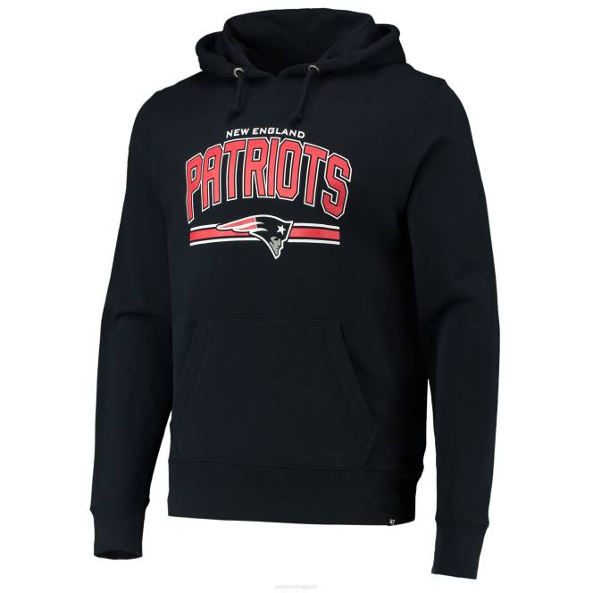 облекло Patriots Jersey 47 тъмносин пуловер с качулка мъже T8TH727