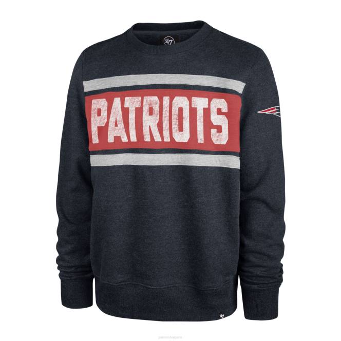 облекло Patriots Jersey 47 пуловер tribeca в темносин цвят с байпас с тъмно темно мъже T8TH580