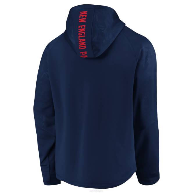 облекло Patriots Jersey тъмносин голям и висок пуловер с лого мъже T8TH489